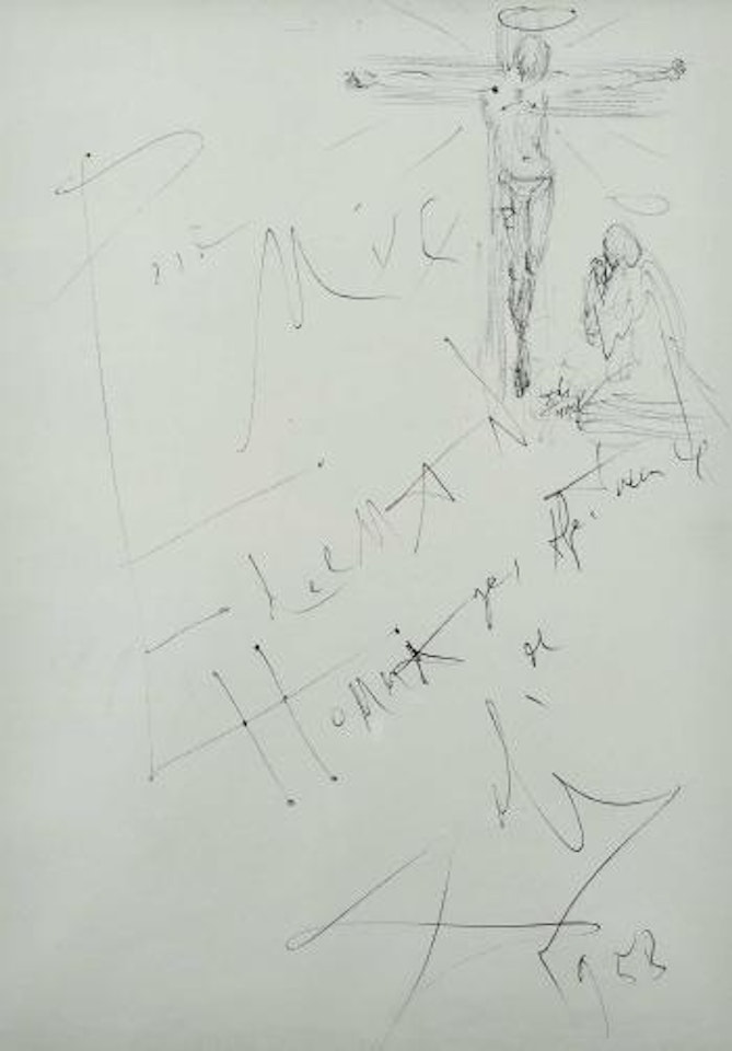 Cristo by Salvador Dali