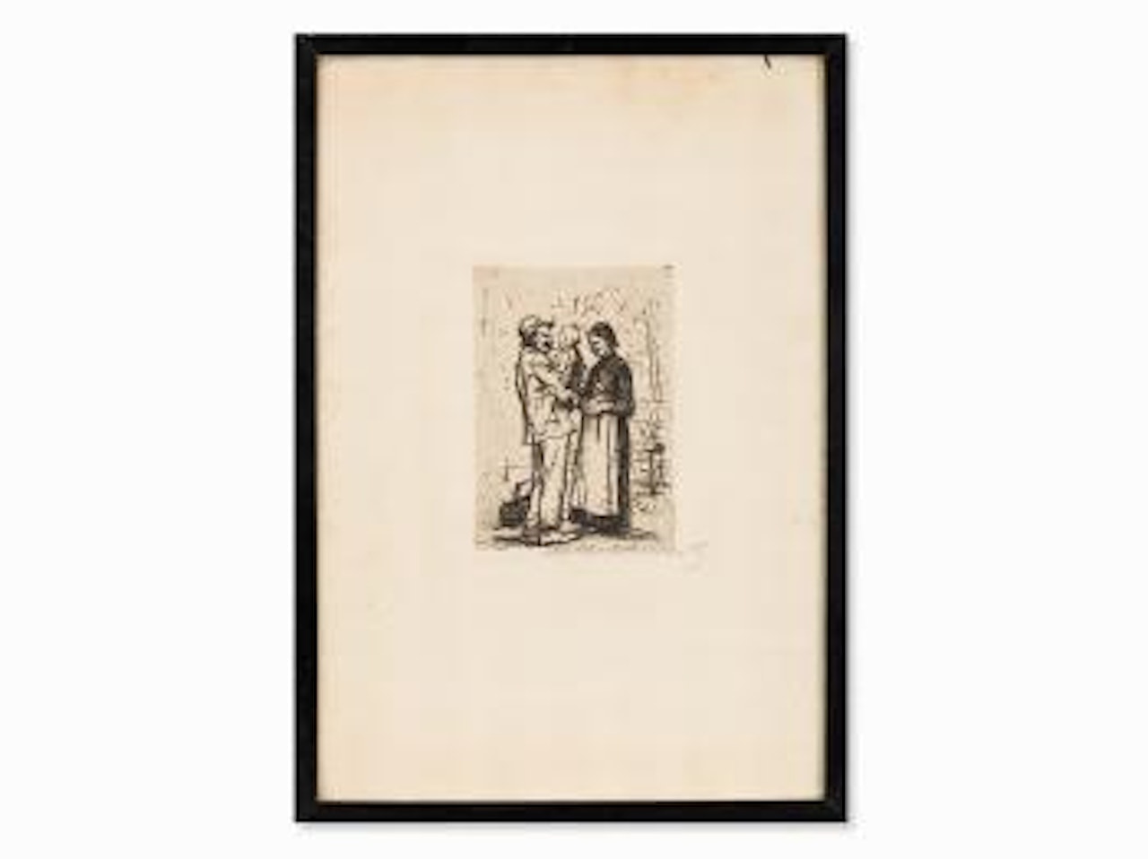 Begrüssung by Kathe Kollwitz