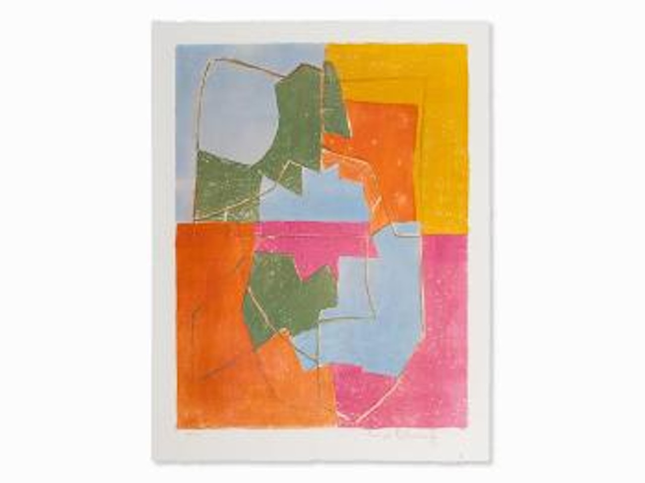 Composition In Red, Green, Blue […] by Serge Poliakoff