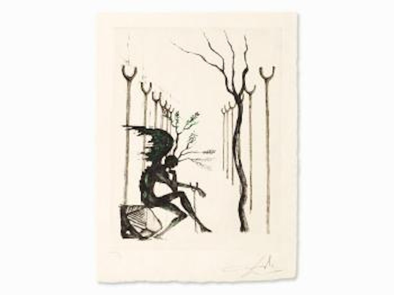 La Vitrail by Salvador Dali