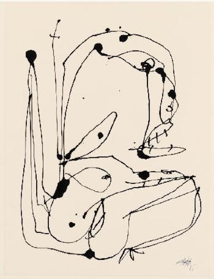 Ohne Titel by Antonio Saura