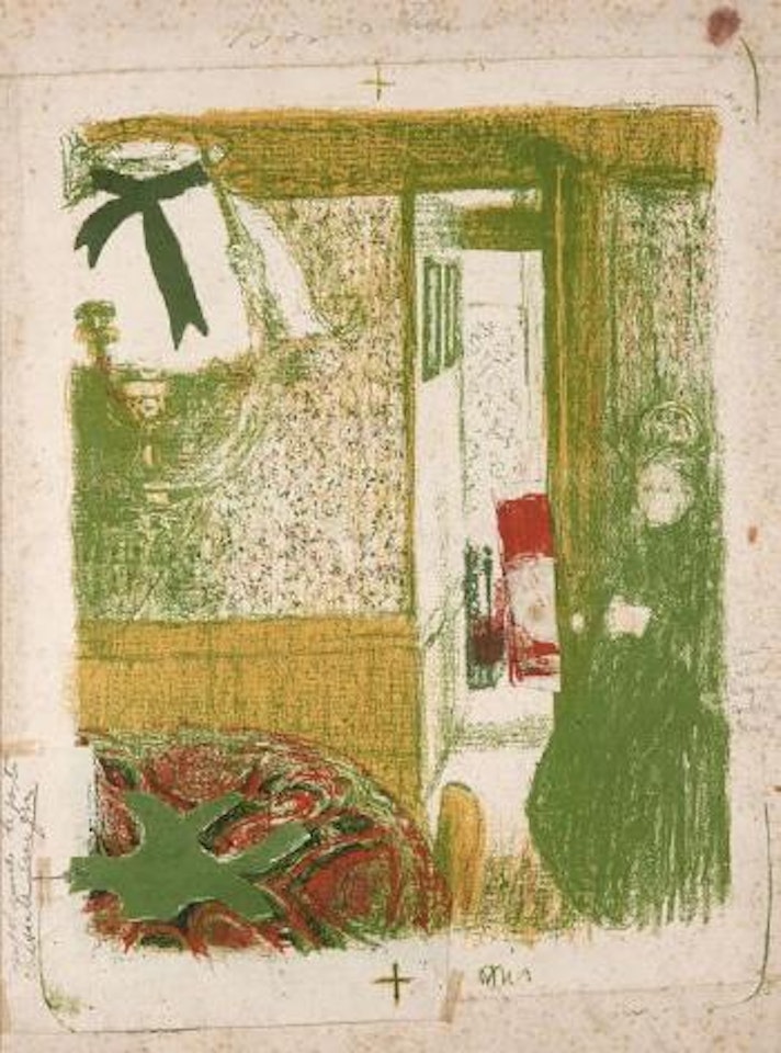 Intérieur à la suspension by Édouard Vuillard
