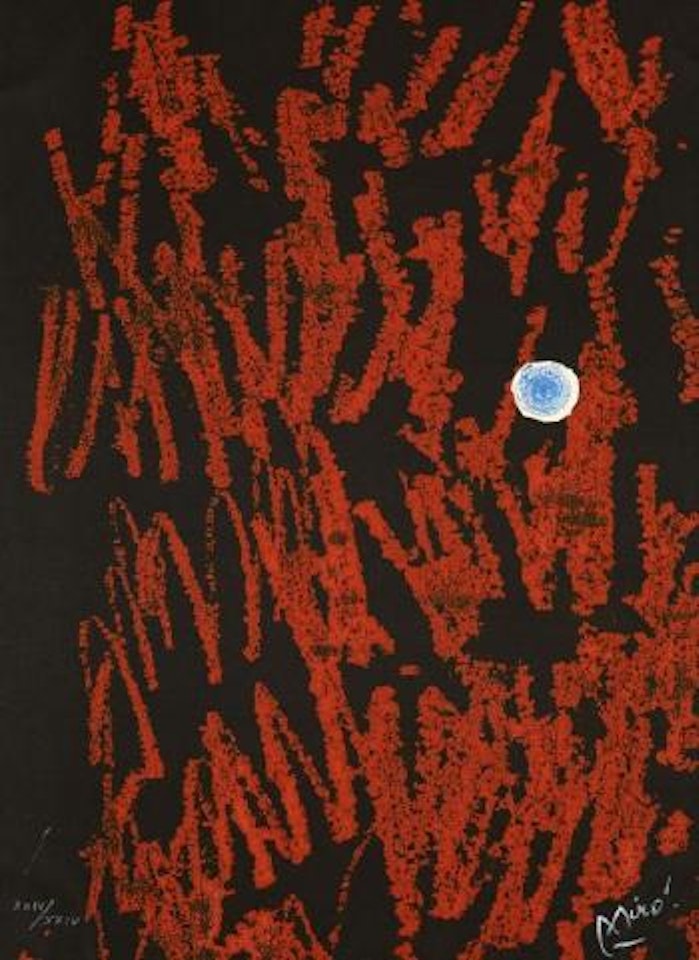 Libertés des libertés – 5 planches by Joan Miró