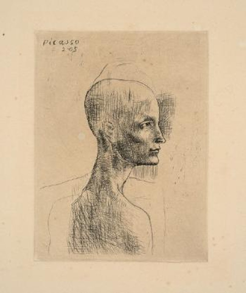 Buste d’homme by Pablo Picasso