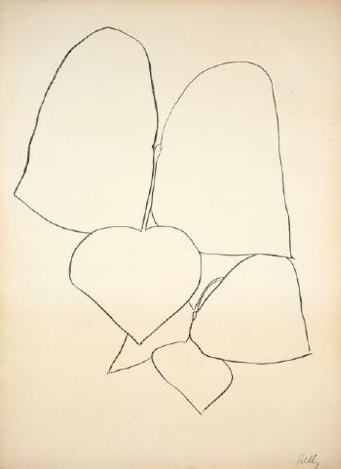 Haricot vert III by Ellsworth Kelly