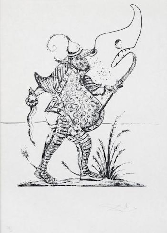 Les Songes drolatiques de Pantagruel by Salvador Dali