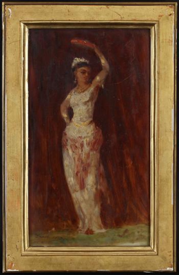 Danseuse orientale by Félix Ziem