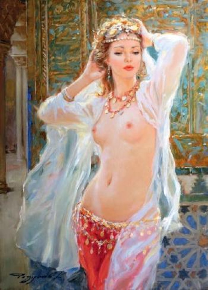 La danse du voile by Constantin Razoumov