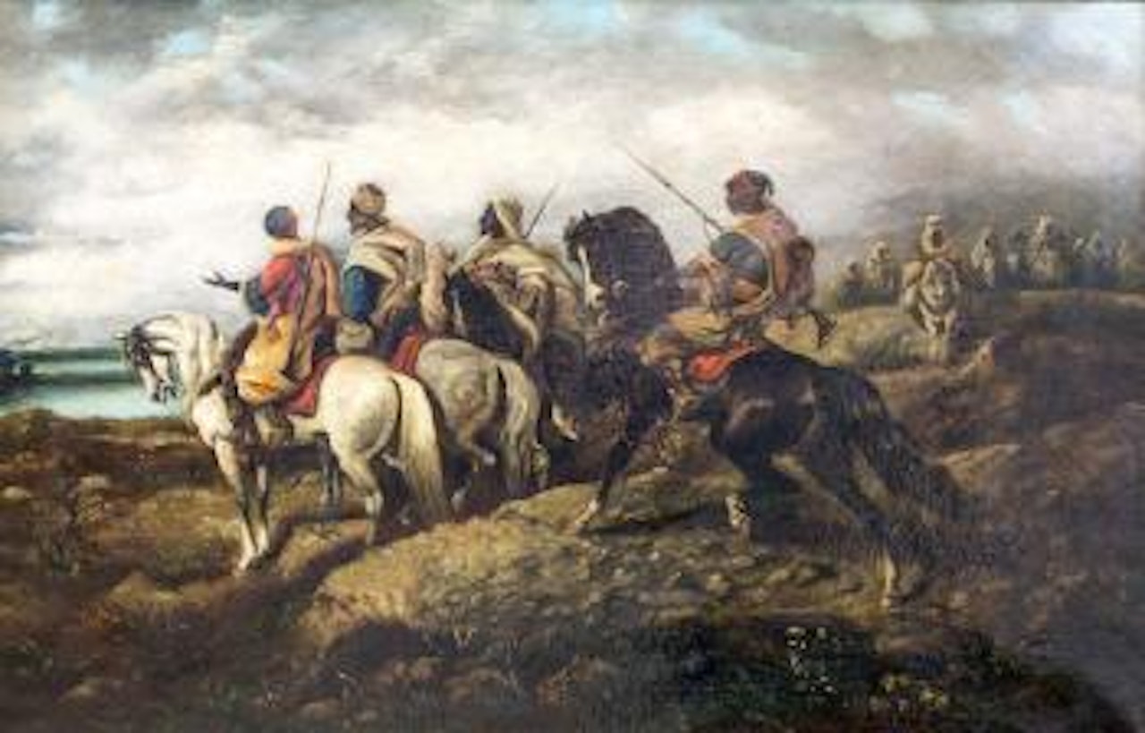 Arab Riders by Adolf Schreyer
