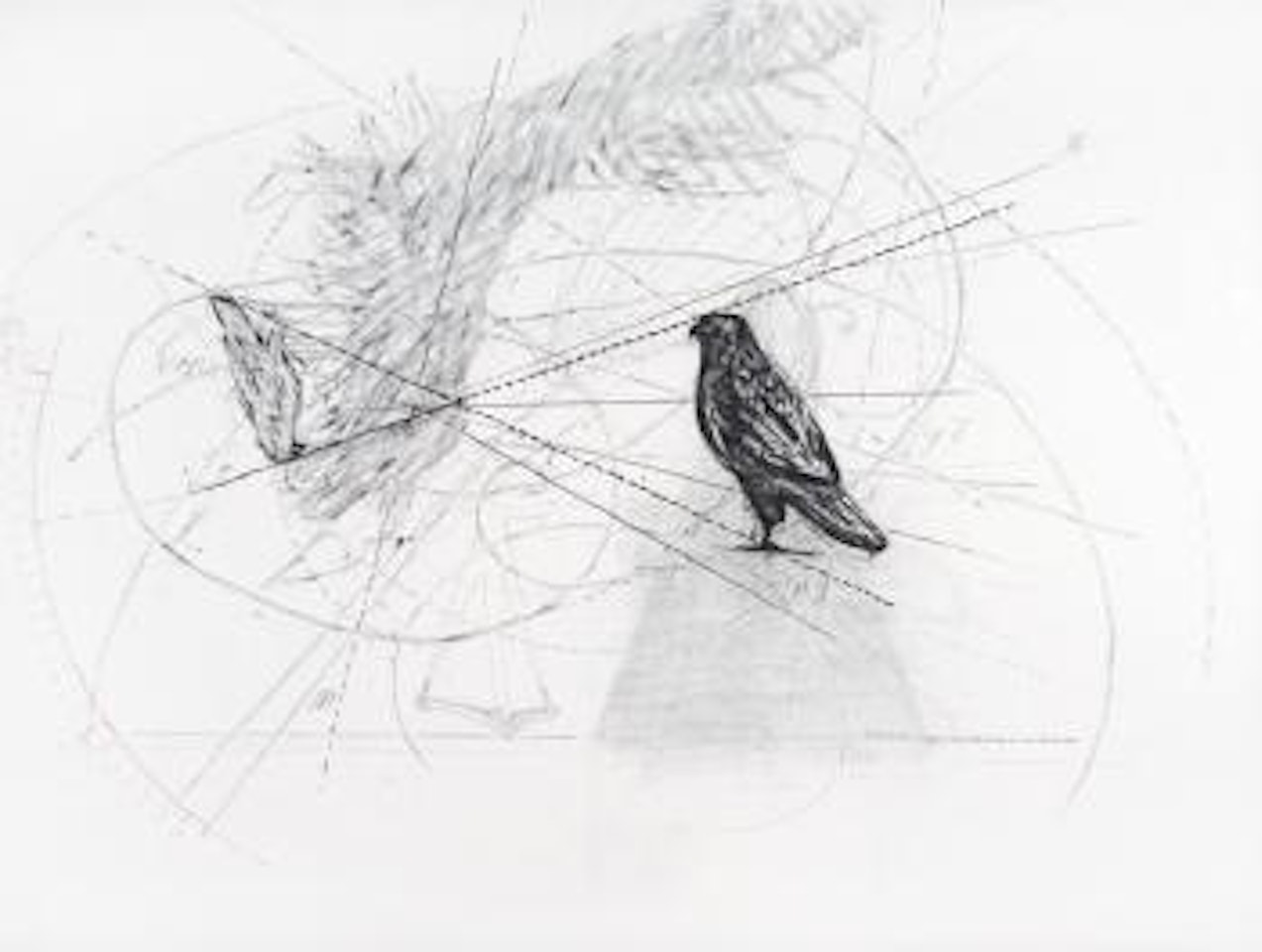 Drawing for 'The Magic Flute' by William Kentridge