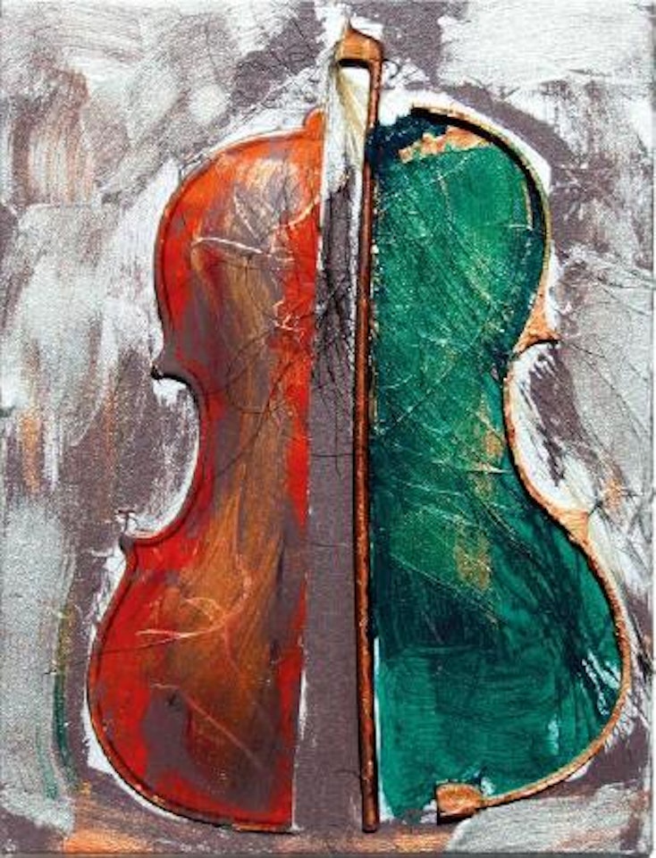 Colère de violon by Arman