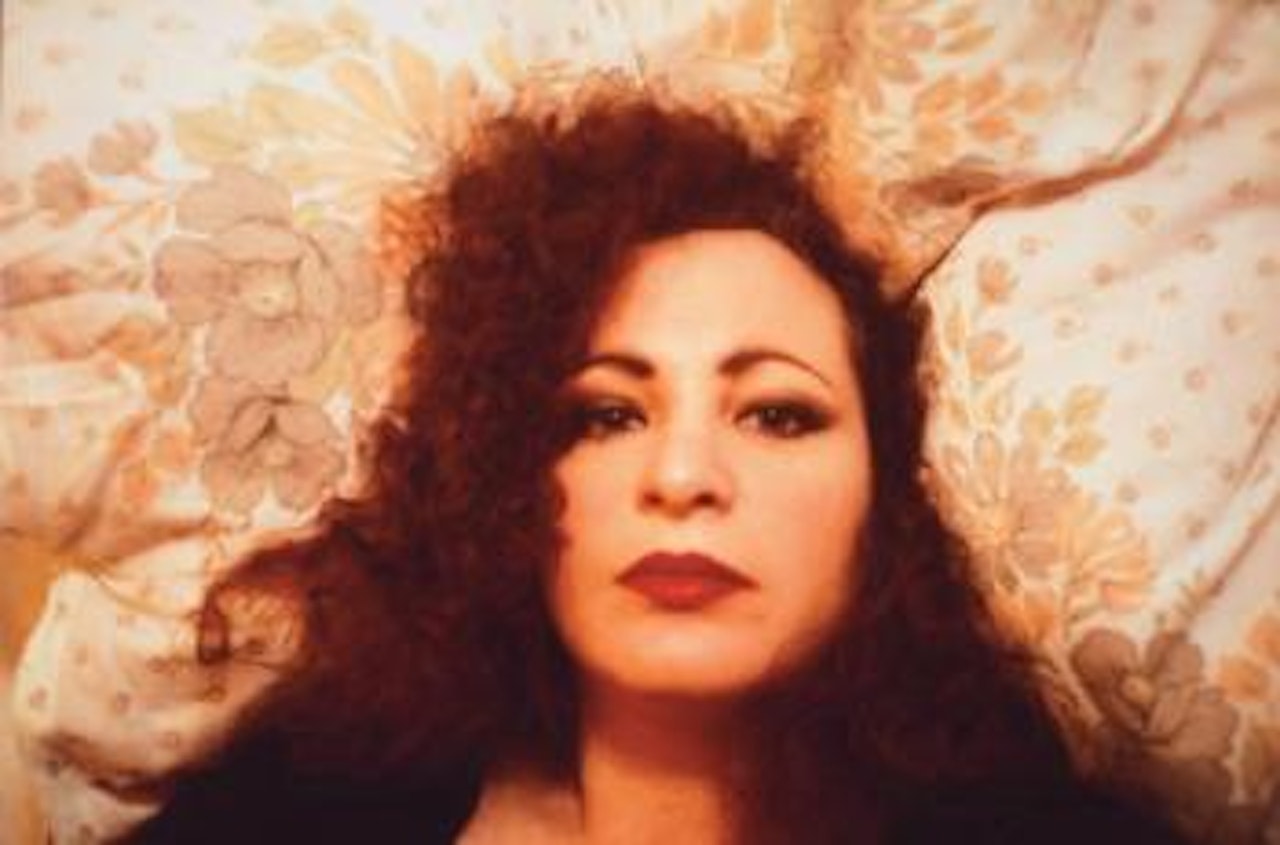 S.P. (Self Portrait) in hotel, Munich by Nan Goldin