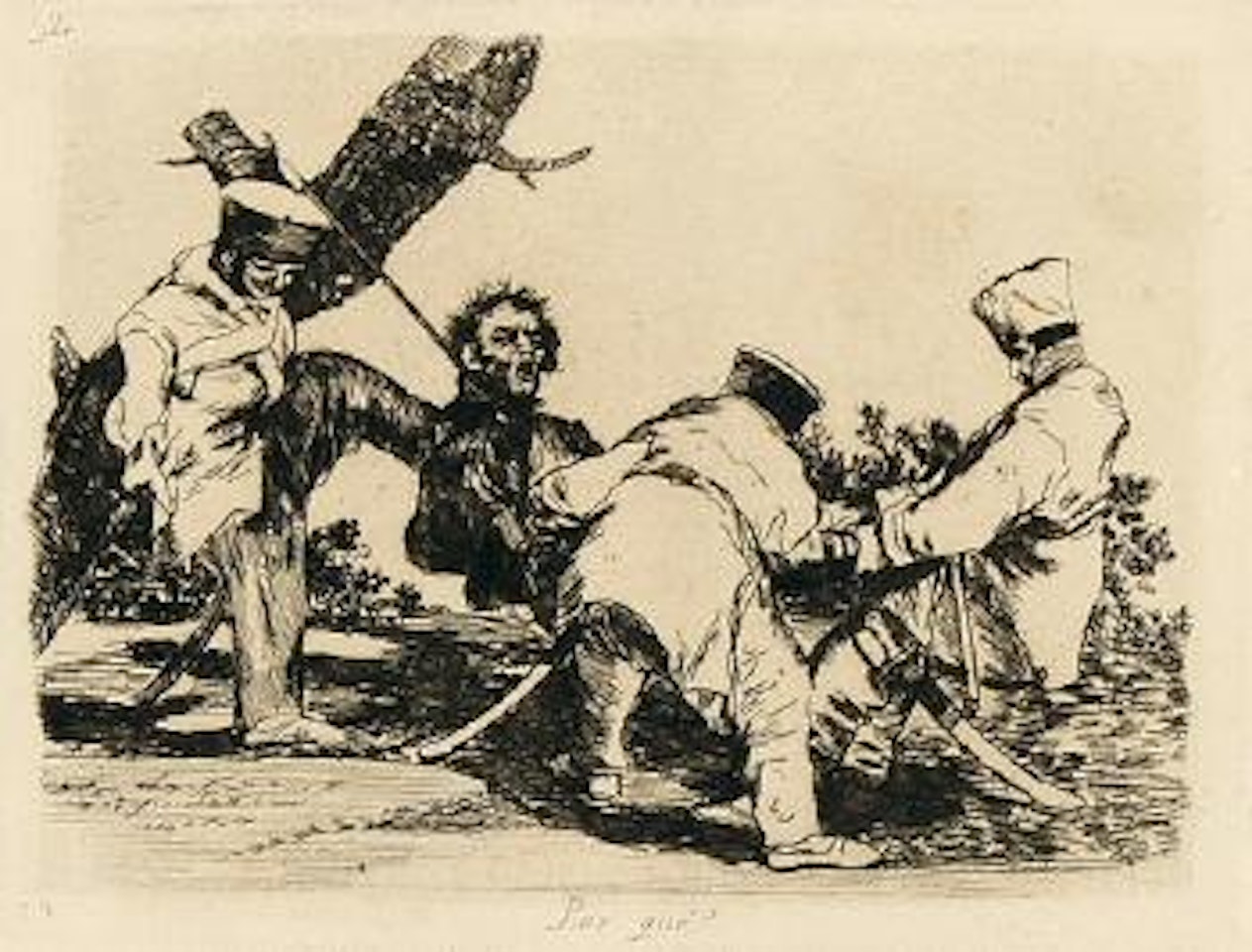 Por Qué? by Francisco José de Goya