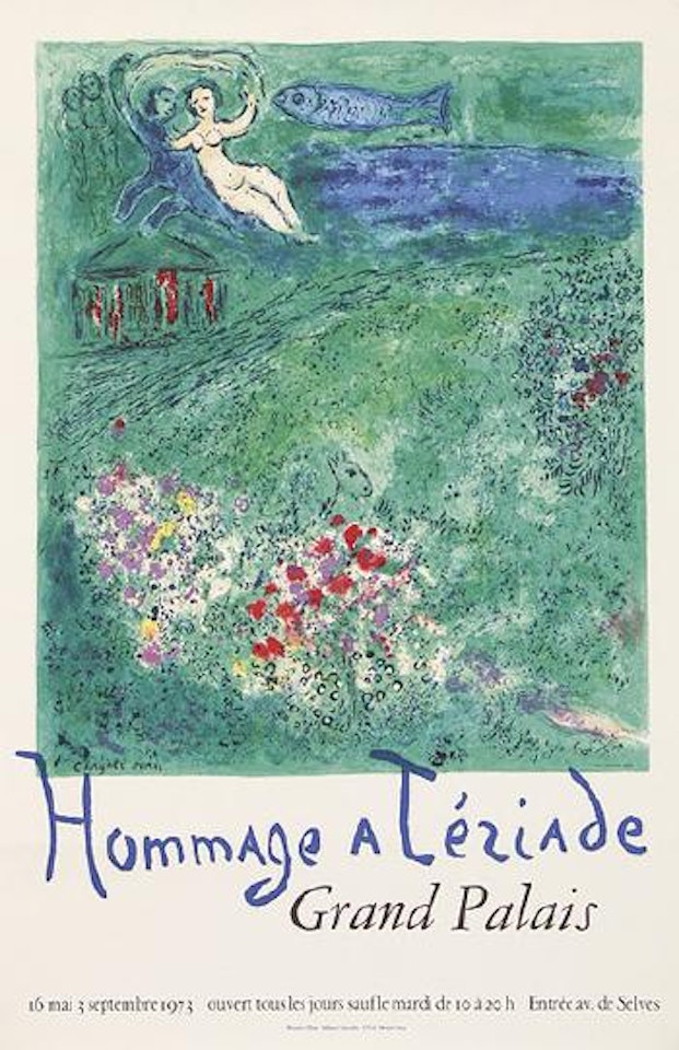 Hommage à  Tériade (Le Verger) by Marc Chagall