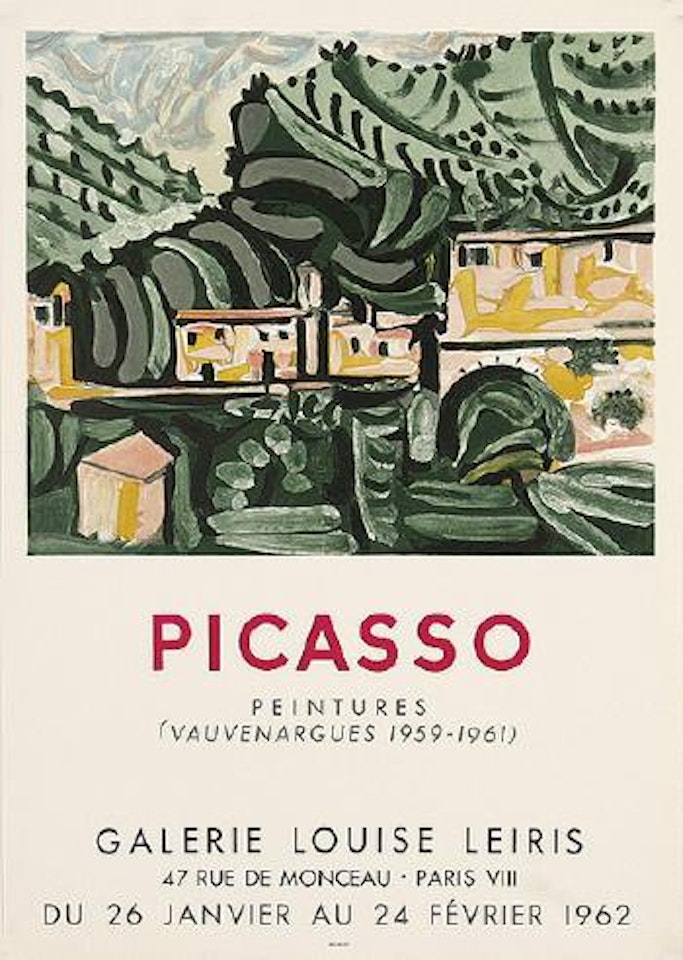 Picasso Peintures (Vauvenargues 1959 - 1961) by Pablo Picasso