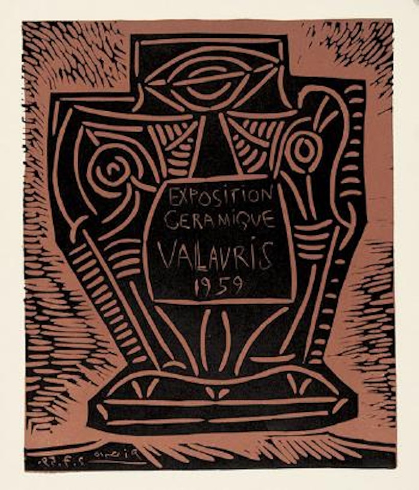 Exposition Céramique Vallauris 1959 by Pablo Picasso