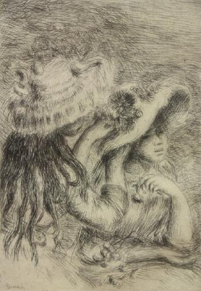 Le Chapeau Epingle by Pierre-Auguste Renoir