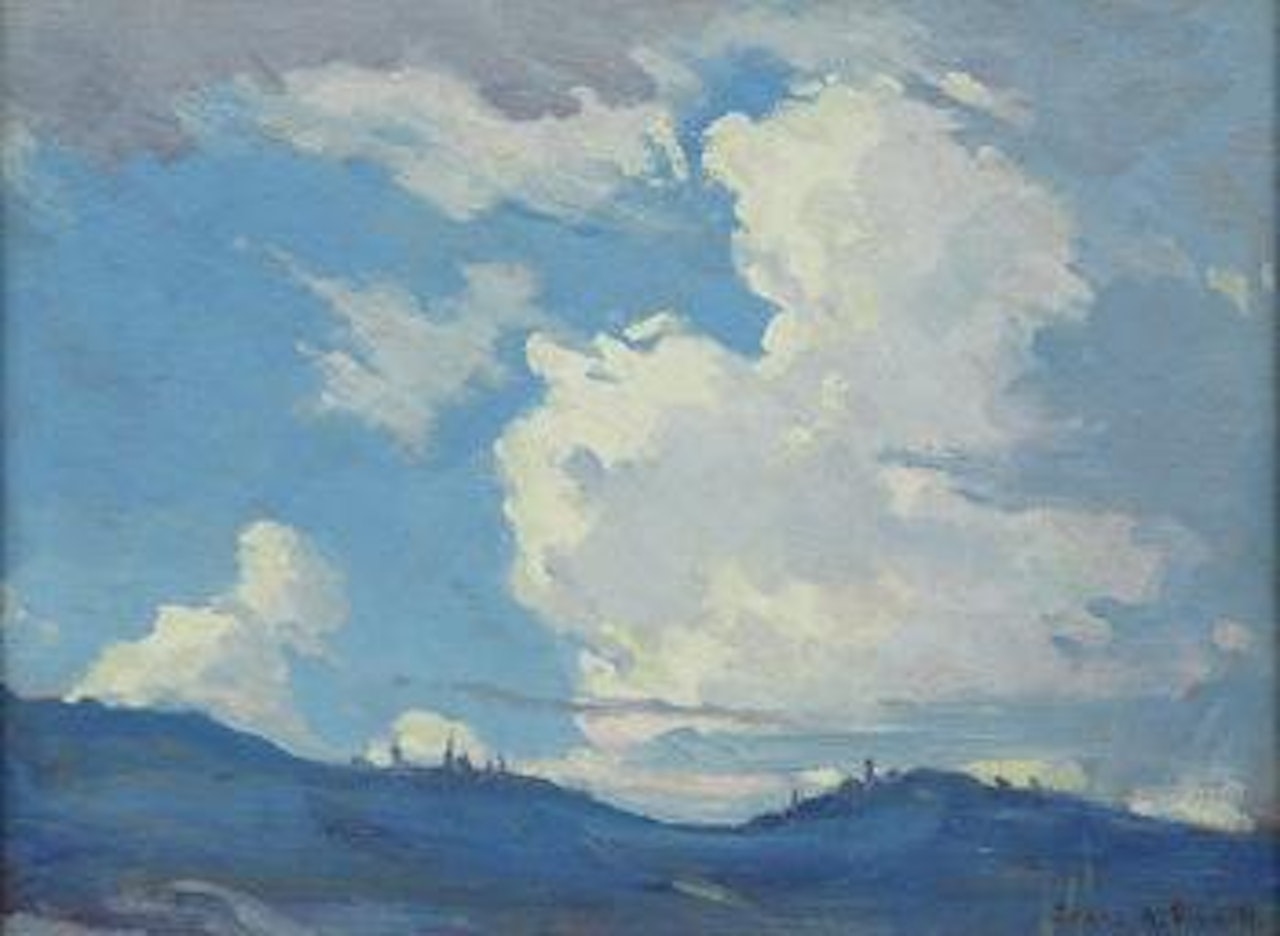 Blue Haze by Franz A Bischoff