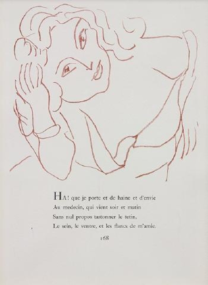 Florilege des Amours de Ronsard by Henri Matisse