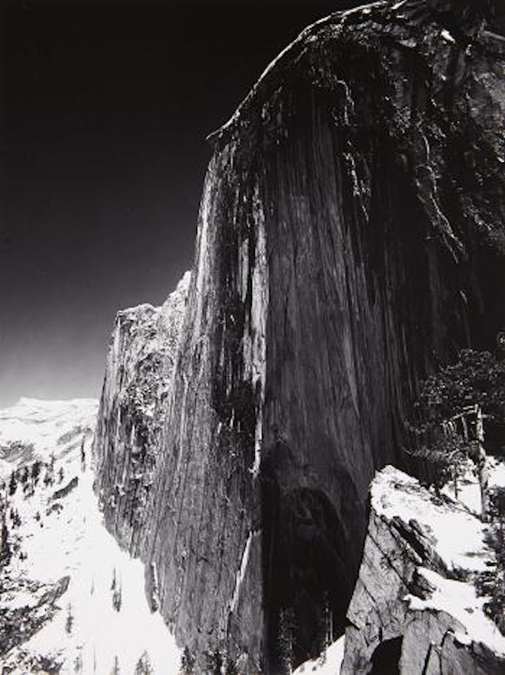 Monolith, The Face of Half Dome, Yosemite National Park by Ansel Adams