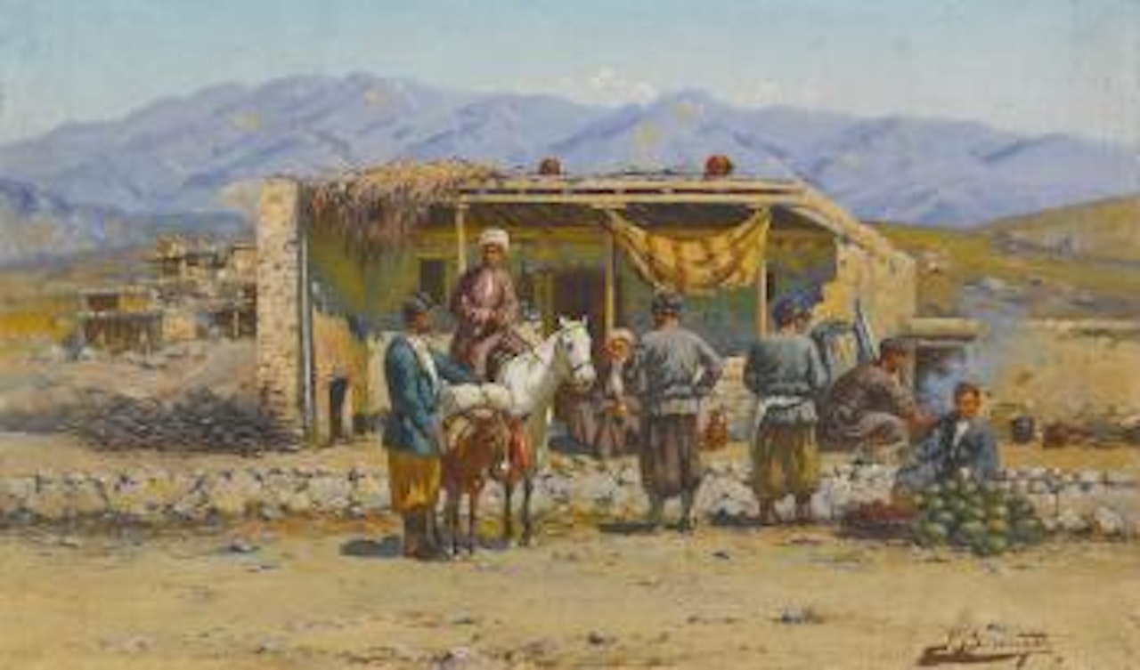 Caravansarai by Richard Karlovich Zommer