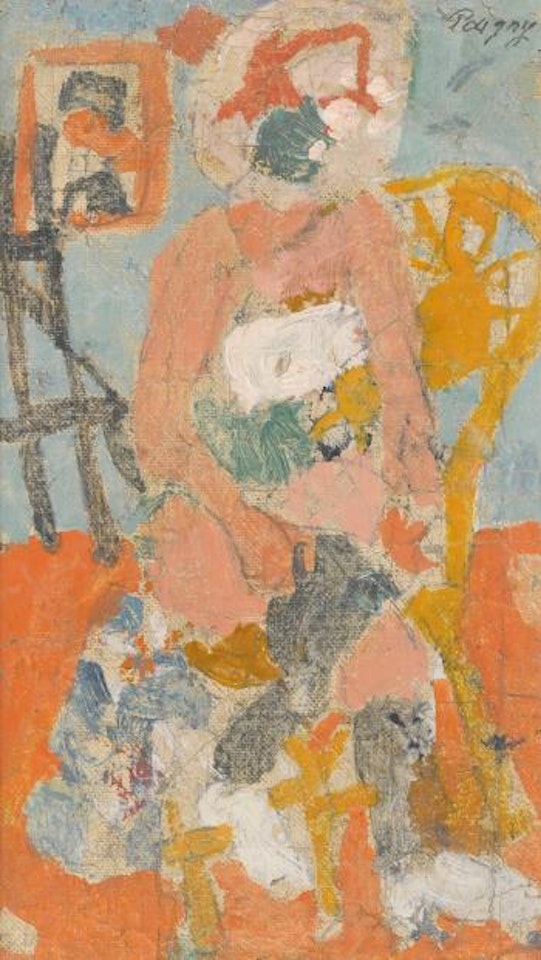 Modèle Dans L'atelier by Jean Pougny