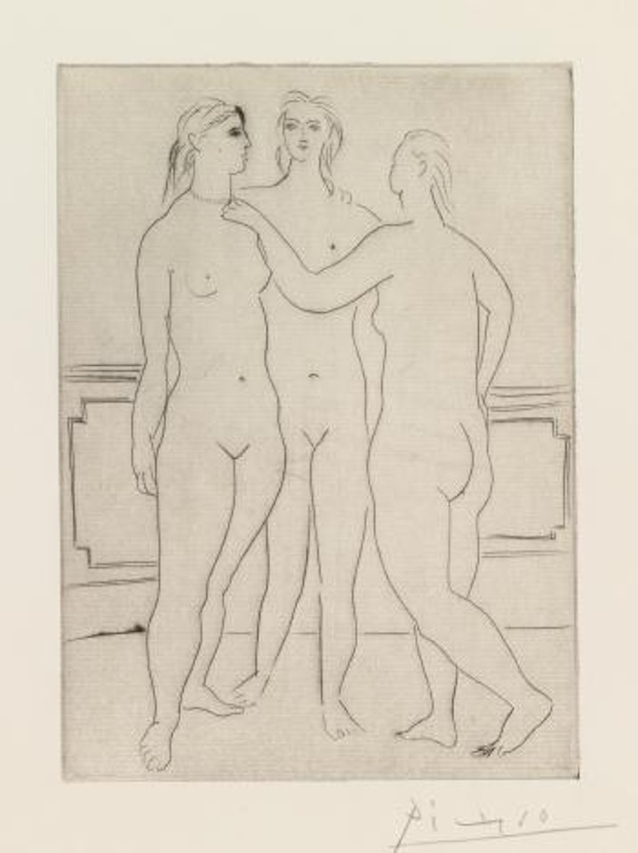 Le Collier (Bloch 58; Baer 103) by Pablo Picasso