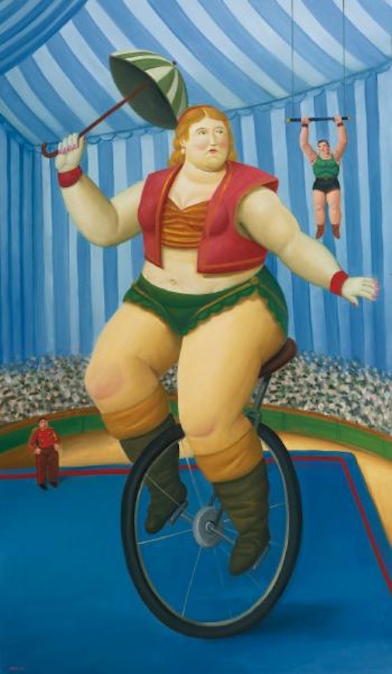 Ciclista by Fernando Botero