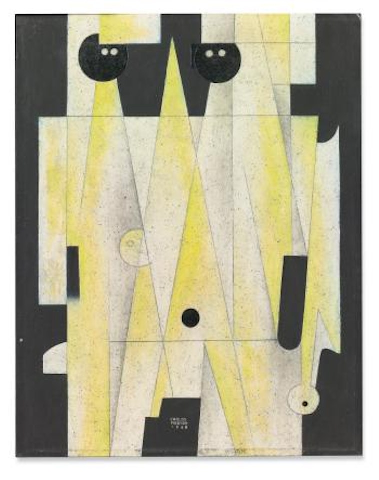 Untitled (Diálogo Silente) by Carlos Mérida
