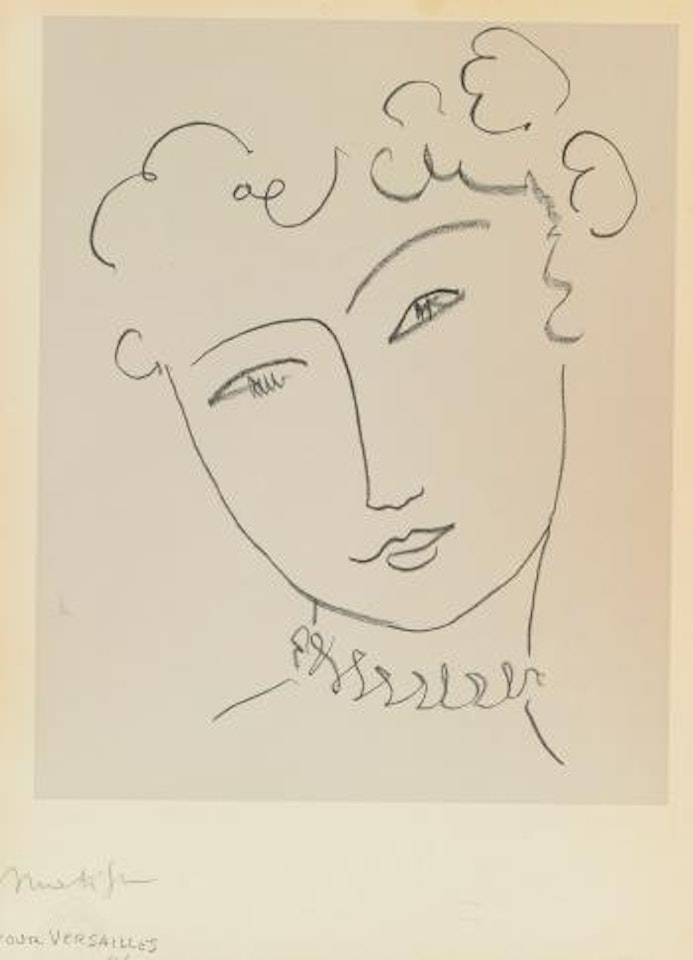 Pour Versailles (D. 664) by Henri Matisse