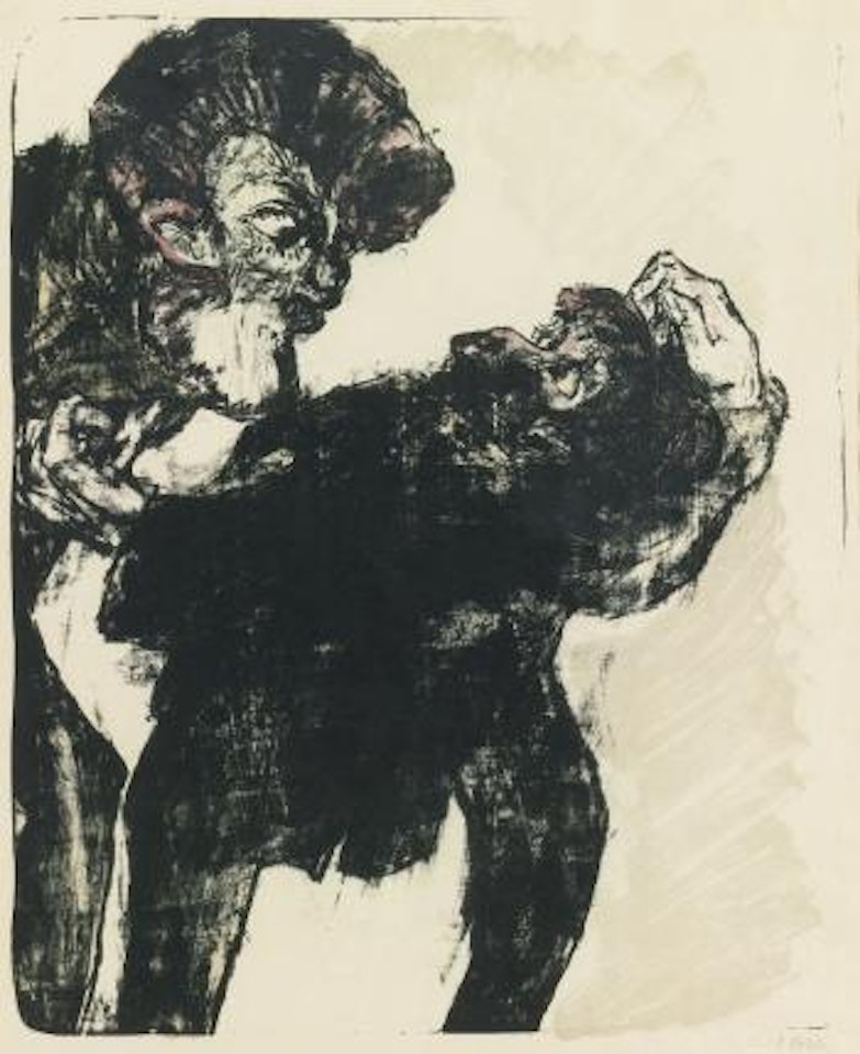 Die Grotseken (Mosel 54) by Emil Nolde
