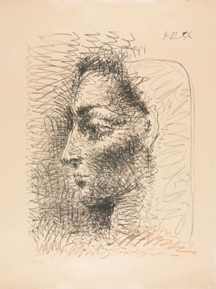 Portrait De Jacqueline (B. 827; Pp. 289) by Pablo Picasso