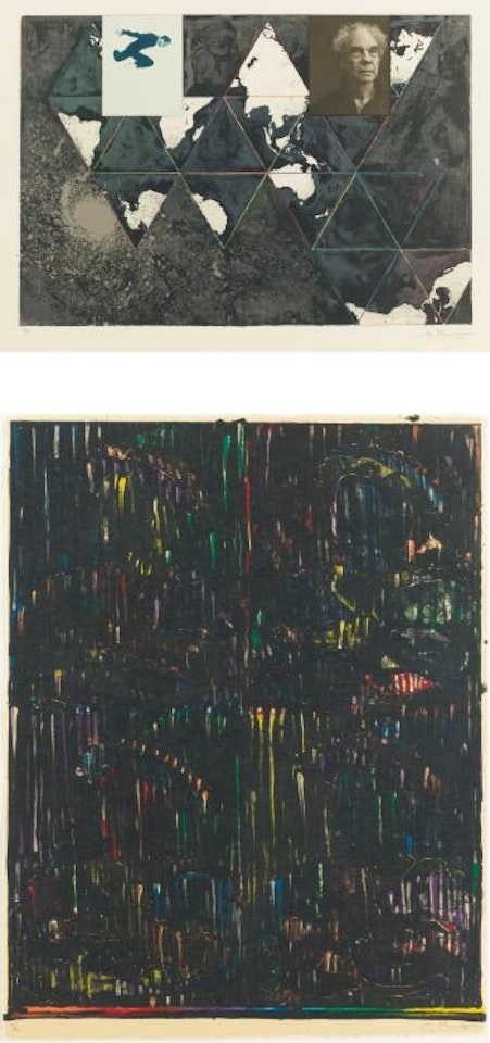 After Holbein by Jasper Johns