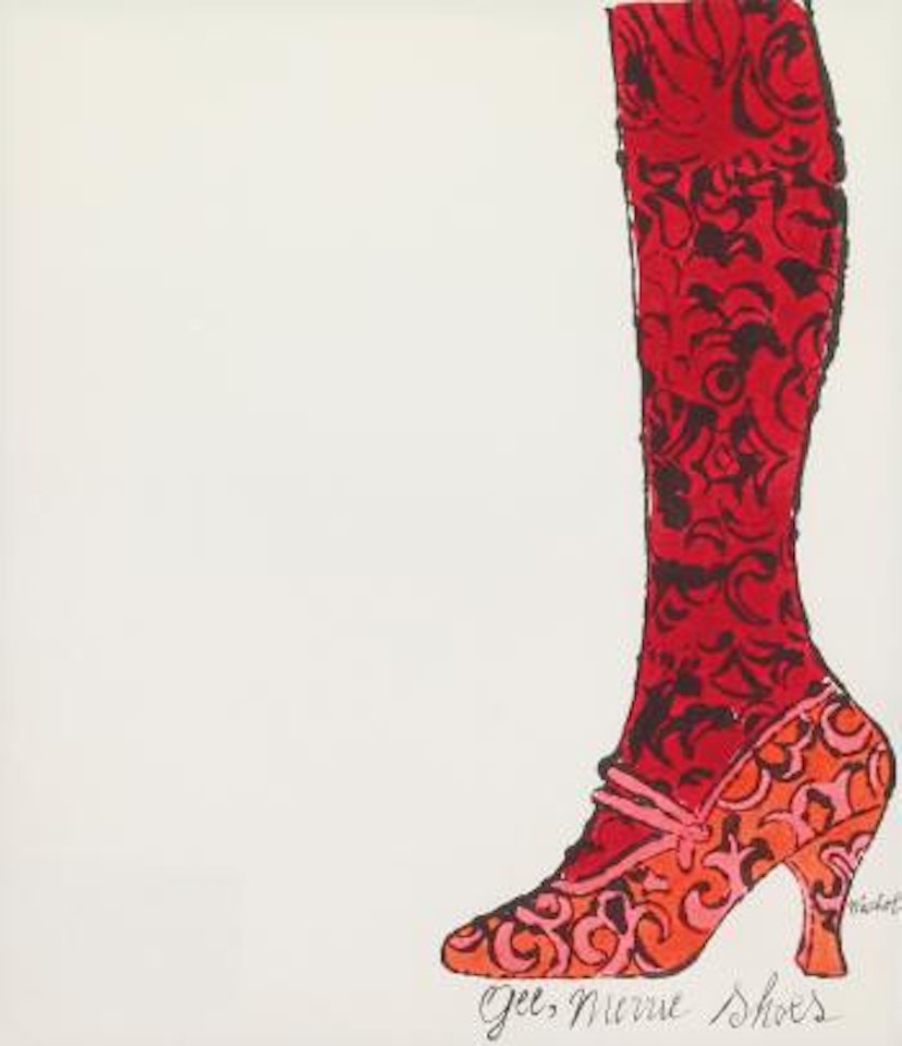 Shoe And Leg (See F. & S. IV.85 B) by Andy Warhol