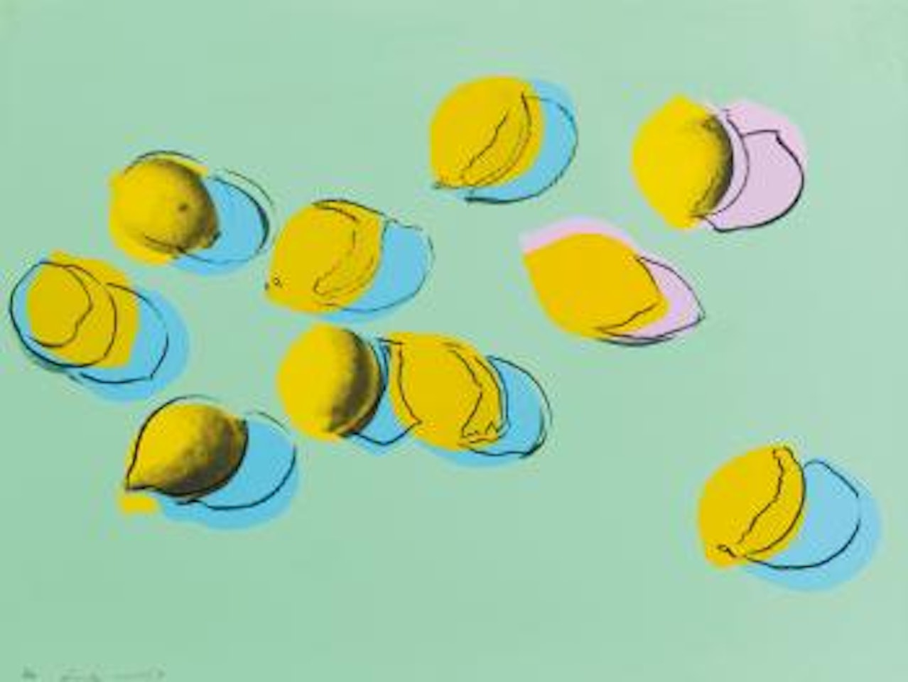 Space Fruit: Lemons (F. & S. II.196) by Andy Warhol