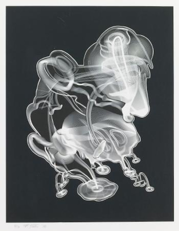 Schwarze Wisheit #2 by Frank Stella