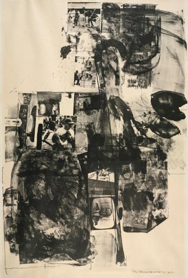 Post Rally (F. 28) by Robert Rauschenberg