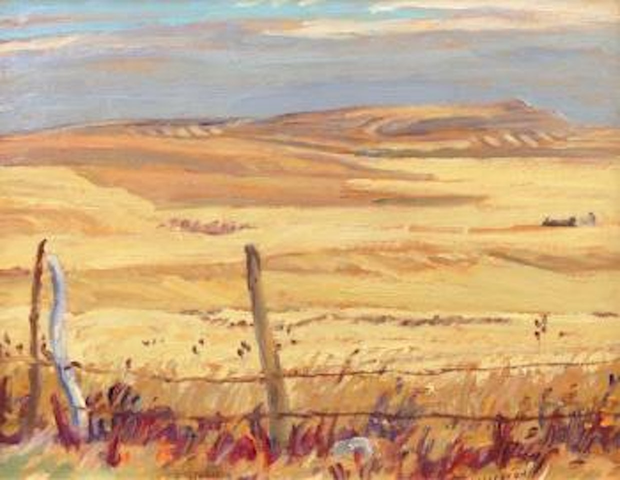 Alberta farms by Alexander Young Jackson