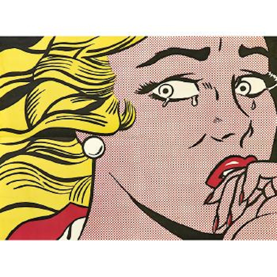 Crying Girl by Roy Lichtenstein