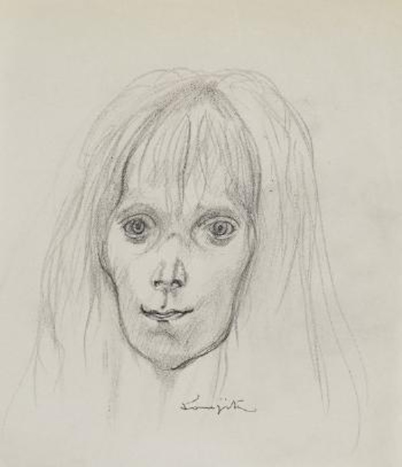 Jeune femme by Leonard Tsuguharu Foujita