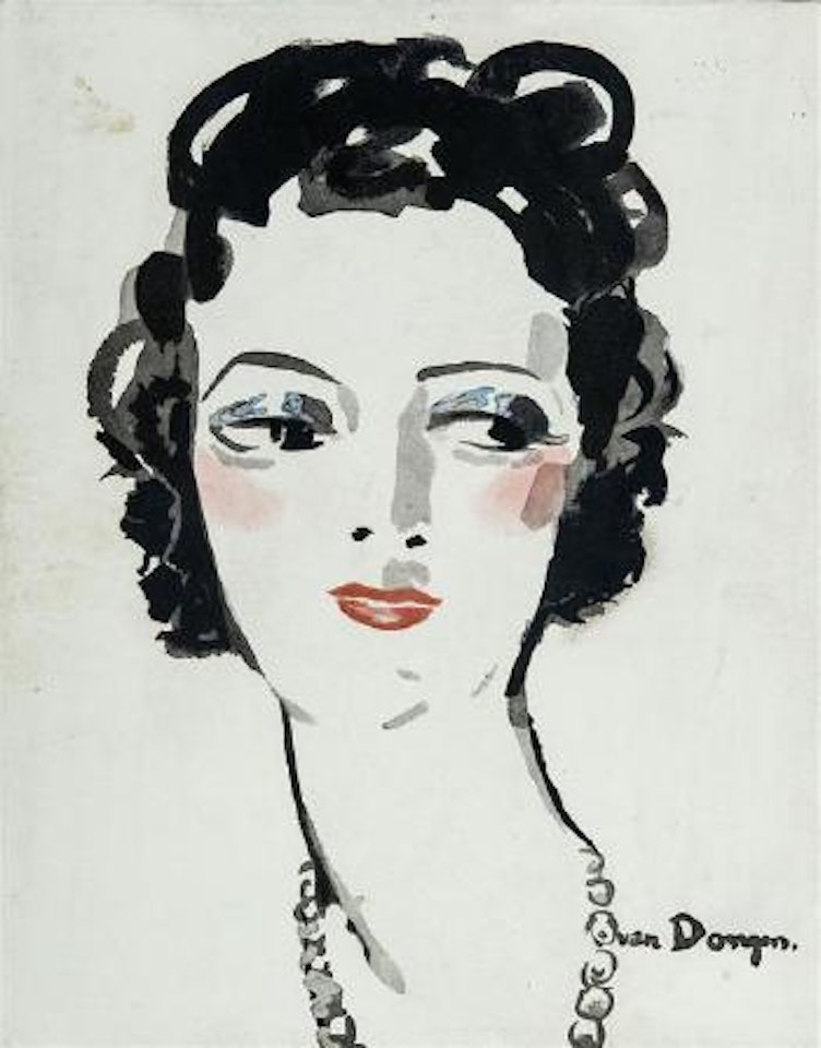 Jeune femme by Kees van Dongen