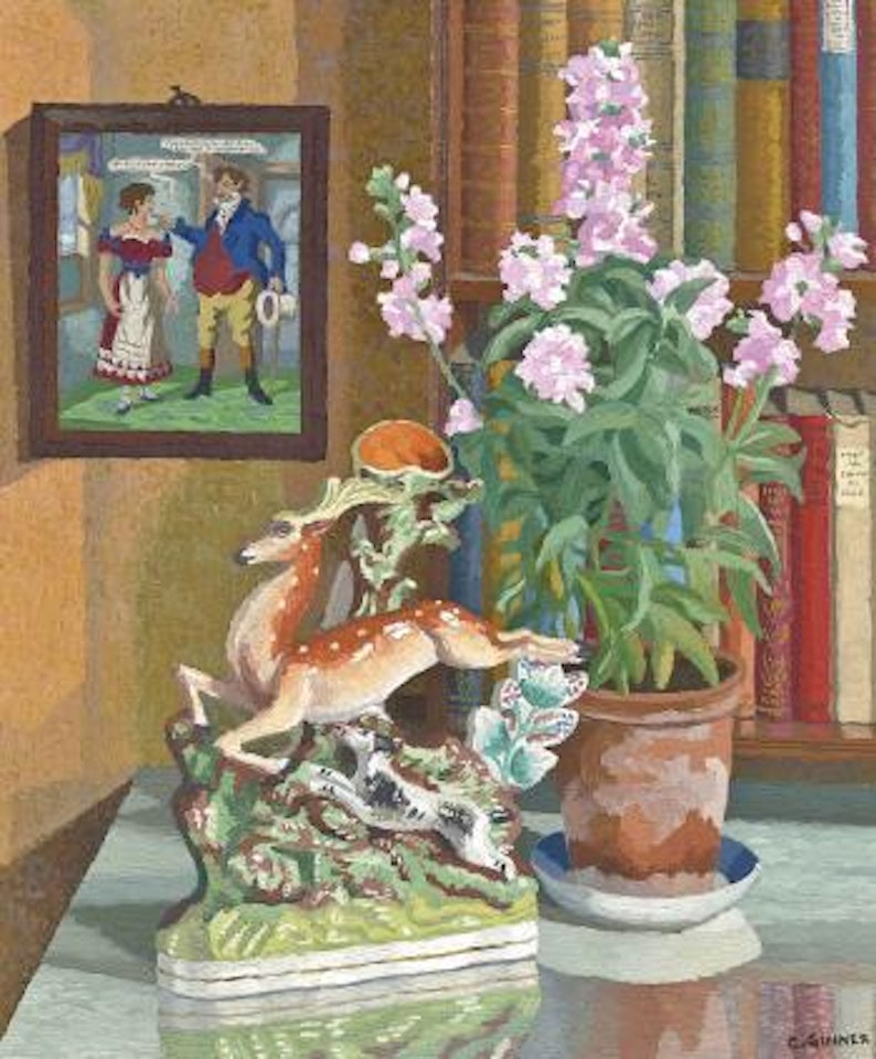 The Hunted Stag by Charles Ginner