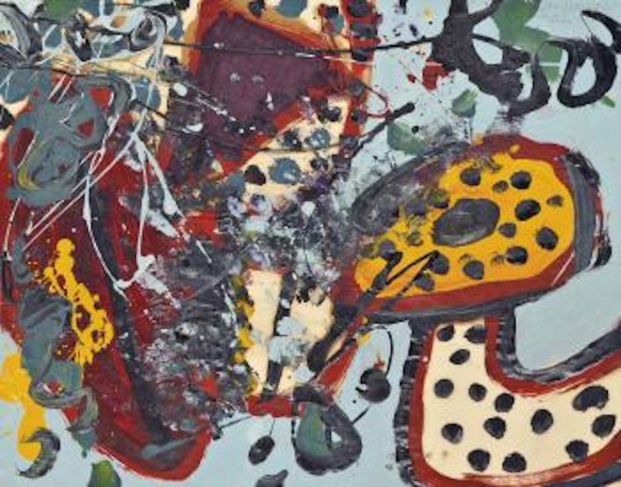 Clown in a Trance by Alan Davie