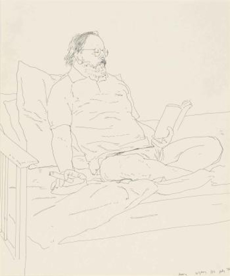 Henry Geldzahler by David Hockney