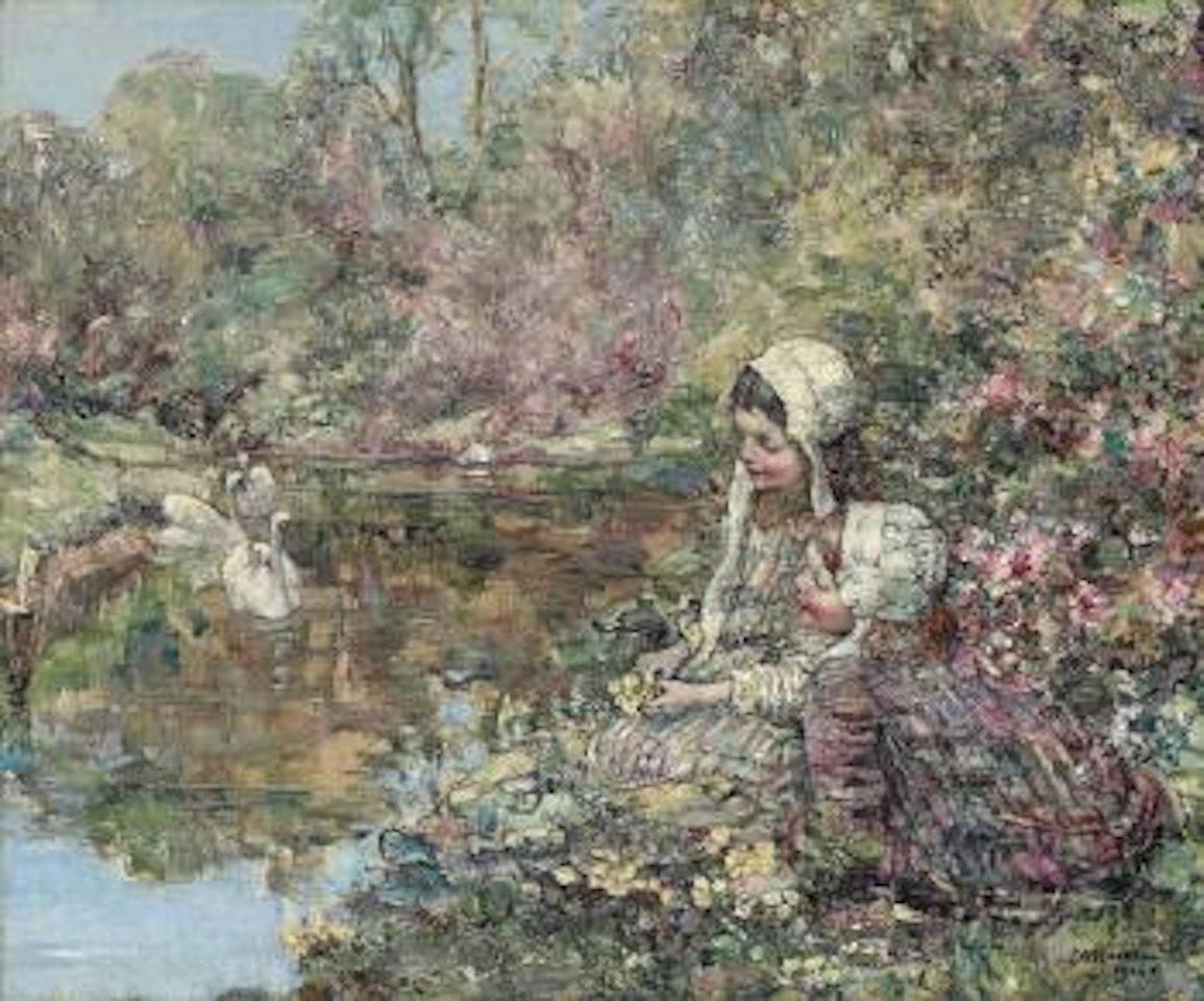 The Lake Woods by Edward Atkinson Hornel