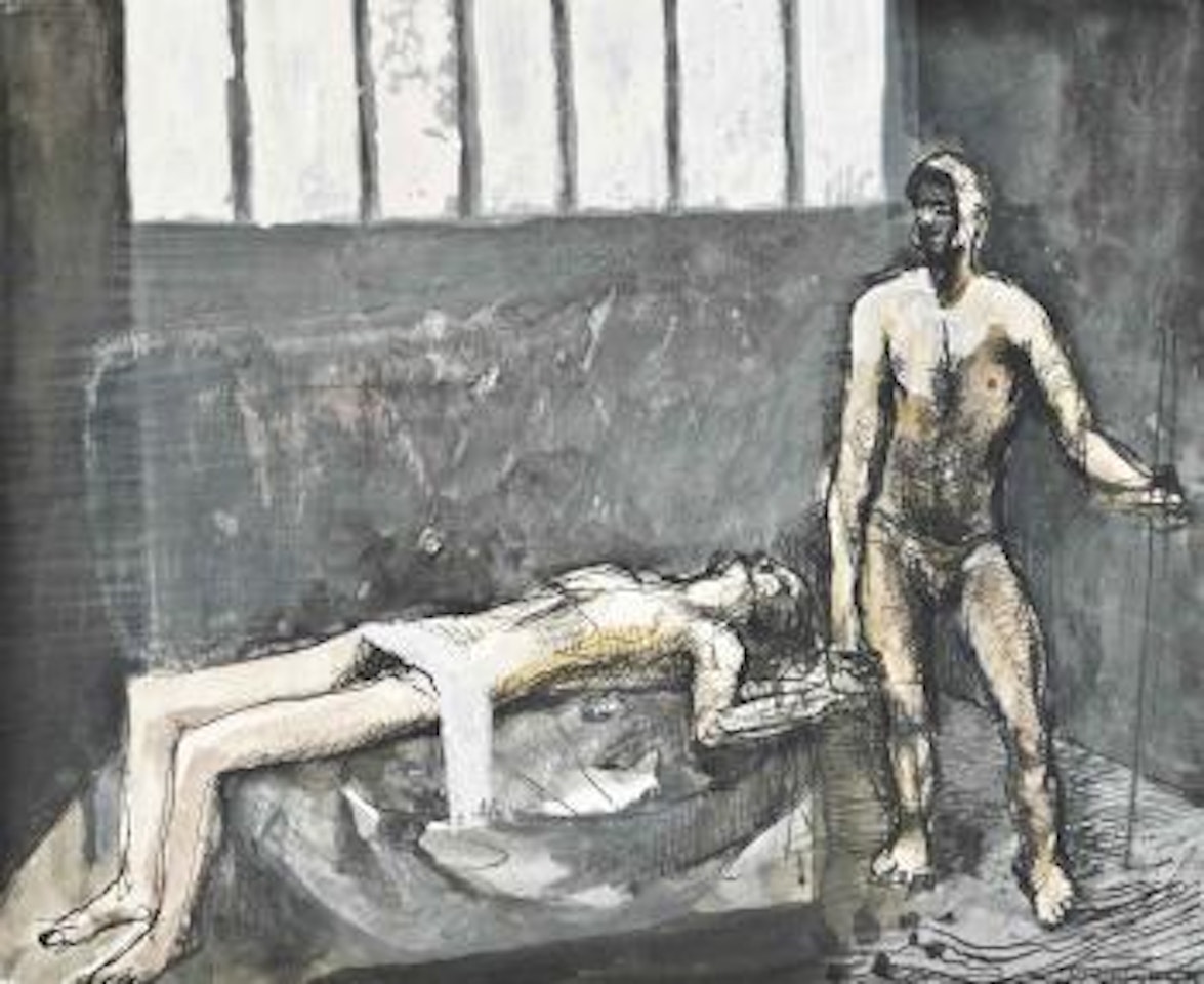 Interior with Figures I by Keith Vaughan