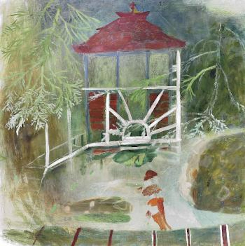 Fish in a Quiet Pond by Mary Newcomb