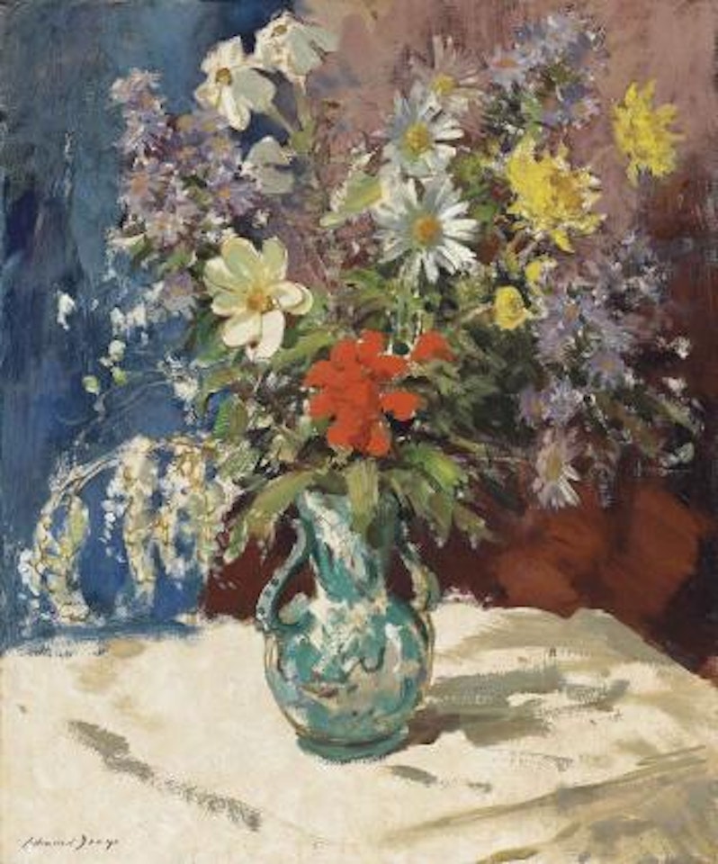 September Flowers by Edward Seago