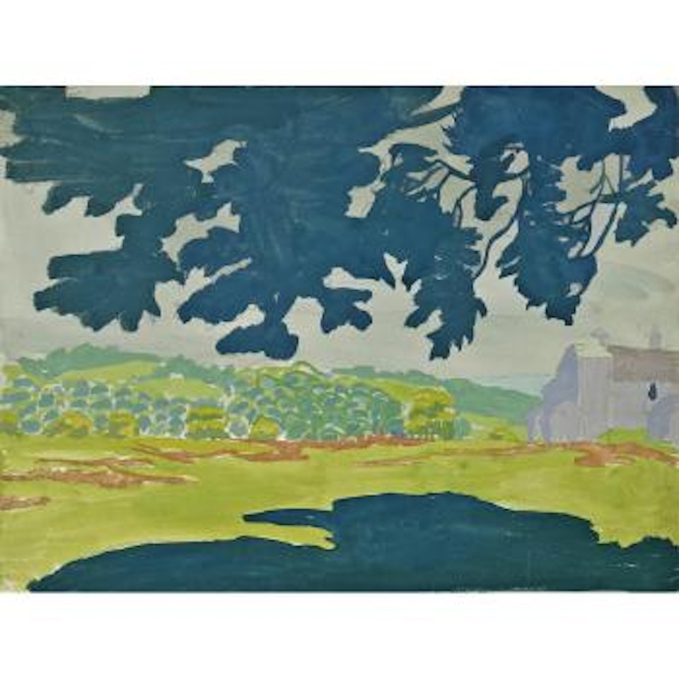 Untitled (Pastoral Scene) by Charles Burchfield