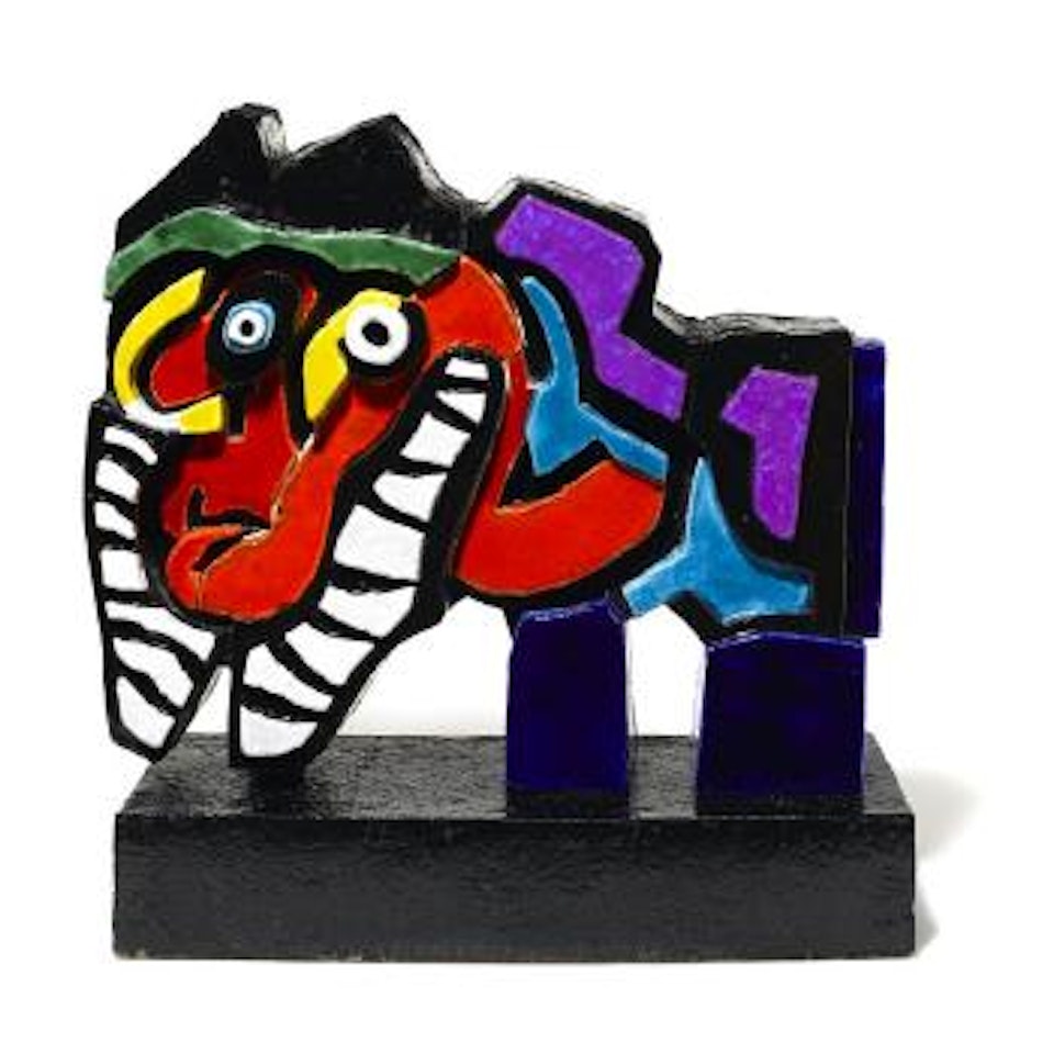 The Delft's Blue Horse by Karel Appel